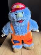 Maskotka vintage ulica Sezamkowa lata 90 Max Mekker Muppet station