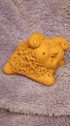 Ceramiczny ręcznie wykonany baranek
