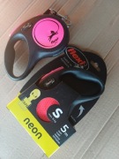 Smycz Flexi Xtreme S 5m. Nowa Oryginał