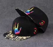 Czapka z Daszkiem Prostym Hip Hop Typu Baseball Haft