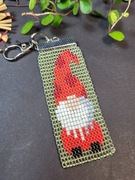 Skrzat Krasnal czerwony - Brelok zawieszka do kluczy torebki