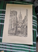 Stara grafika zabytkowa