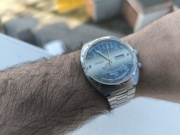 Piękna cyrkonia zegarek orient cesarski patelnia królewski automat cesarz