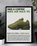 Plakat A3 Nike x Corteiz Air Max 95