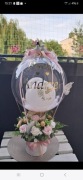 Flower box z balonem 