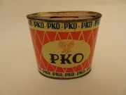 Skarbonka PKO Prl, stara skarbonka puszka PKO, vintage, retro