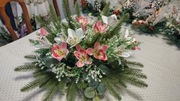 Śliczna wiązanka kompozycja na grób 