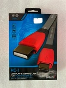 Gioteck XC1 HQ Kabel do ładowania i odtwarzania (PS3) (NOWY)