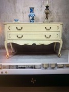 PIĘKNA SZAFKA KOMÓDKA BIAŁA KOMODA LUDWIK