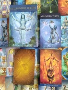 Nowe karty Tarota Millennium Thot Tarot Lo Scarabeo Runy Oracle 