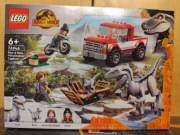 Nowe LEGO 76946 Jurassic World Schwytanie welociraptorów Blue i Bety