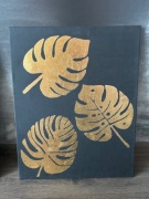 Obraz liscie monstera