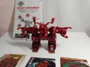 Bakugan 7w1 Maxus Dragonoid Pyrus Battle Brawlers zestaw kolekcjonerski