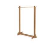 Stojak na ubrania BRIDGE CLOTHES RACK fornir dębowy