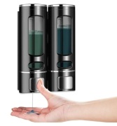 Dozowniki mydła, żelu pod prysznic, szamponu itp, 2 x 400 ml, zestaw