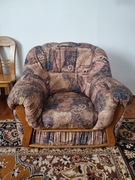 Komplet wypoczynkowy 3+1+1 kanapa rozkładana 