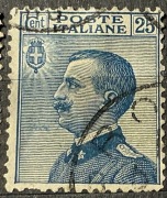 Włochy, król Wiktor Emanuel III, 25 centesimi