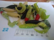 Gumy twistery   4 szt./ 7 cm.