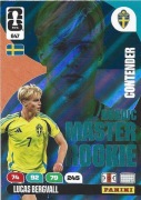 PANINI FIFA WORLD CUP 2026 MASTER ROOKIE LUCAS BERGVALL SZWECJA NORDIC 647