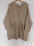 Kardigan oversize z grubej dzianiny  roz.uniwersalny