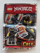Gazeta LEGO Ninjago nr 04/2020 - Figurka (Cole), Polybag, Gazeta