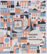folder turystyczny + duża mapa Madrid