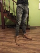 Spodnie męskie jeans szare nr.38