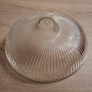 Klosz szklany ryflowany