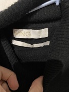 100% wełna czarny sweter golf Mango rozm. XS