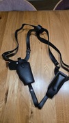Kabura pod pachę na pistolet + magazynek | skórzana | nowa
