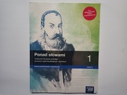PONAD SŁOWAMI 1.2 PODRĘCZNIK ZP+ZR NOWA ERA 2019