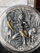 NIUE 2021 - $5 Gods of Anger - Sekhmet 2oz