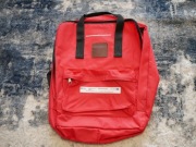 Plecak miejski czerwony