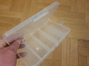 PUDEŁKO WĘDKARSKIE NA  AKCESORIA  PRZYNĘTY  17,5x9,5x3,0cm