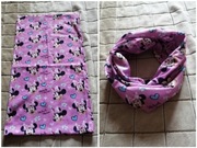 Cienki komin Myszka Minnie bandana chusta