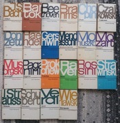 Wielcy kompozytorzy -biografie - 22 książki.