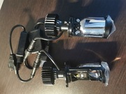 SOCZEWKI PROJEKTORY LAMPY H4 MINI Bi-LED 