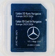 Aktualizacja map Mercedes Audio 20 NTG 5.5 V13 2025/2026