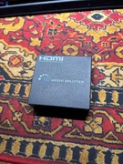 ROZDZIELACZ AKTYWNY SPLITTER HDMI 1x2 4K FULL HD Konsole 4K