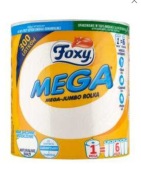 Ręcznik papierowy kuchenny Foxy Mega Jumbo 300 listków
