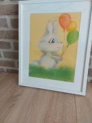 Obrazek pastele suche w ramce