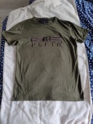 Męski t-shirt  philipp plein khaki oliwkowa  rozmiar m