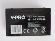 Akumulator AGM VRLA marki V-PRO 6V 10Ah
