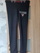 Legginsy  damskie czarne cyrkonie  S/M