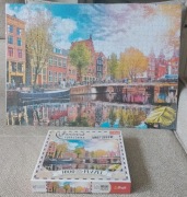 Puzzle trefl 1000 elementów. Amsterdam 