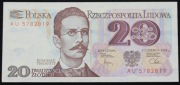 "  Mił.157 b  seria AU 20zl   01.06.1982 .....od 8,99 "