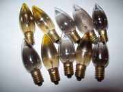 10 SZTUK ŻARÓWKI 14V 5W E10 DO LAMPEK CHOINKOWYCH Z OKRESU PRL