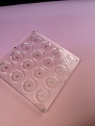 Akrylowa paleta na 16 cieni do powiek