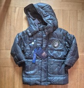 Kurtka chłopięca w kratkę rozmiar 80