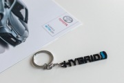 Metalowy brelok breloczek Toyota Hybrid Hybryda